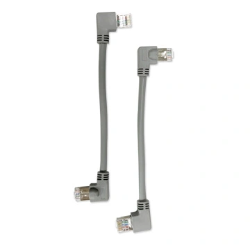 Right Angle RJ45 connector Ethernet cable assembly